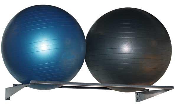 Gym ball hot sale wall holder